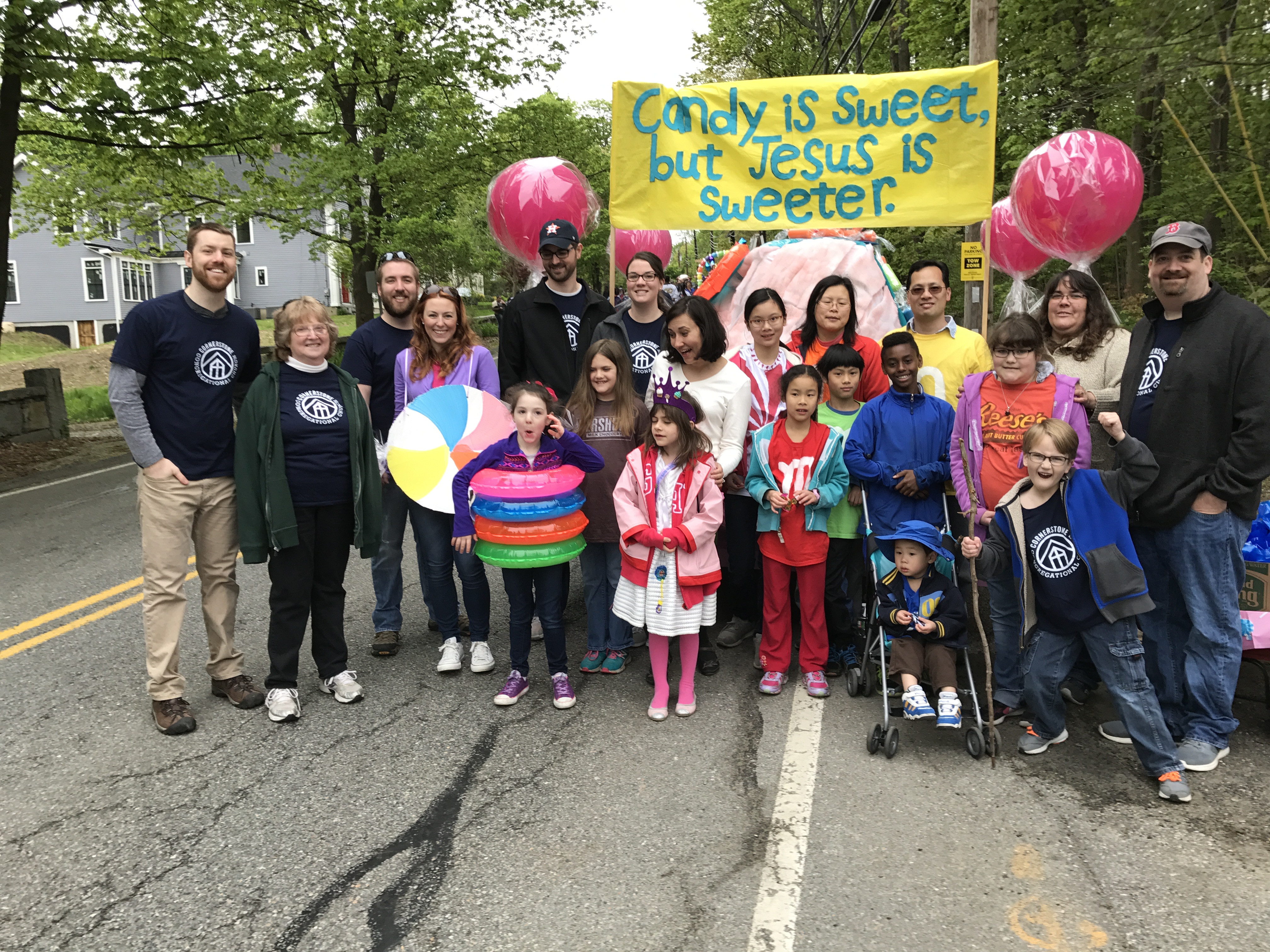 Apple Blossom Parade 2017 Cornerstone Congregational Church Westford MA Cornerstone